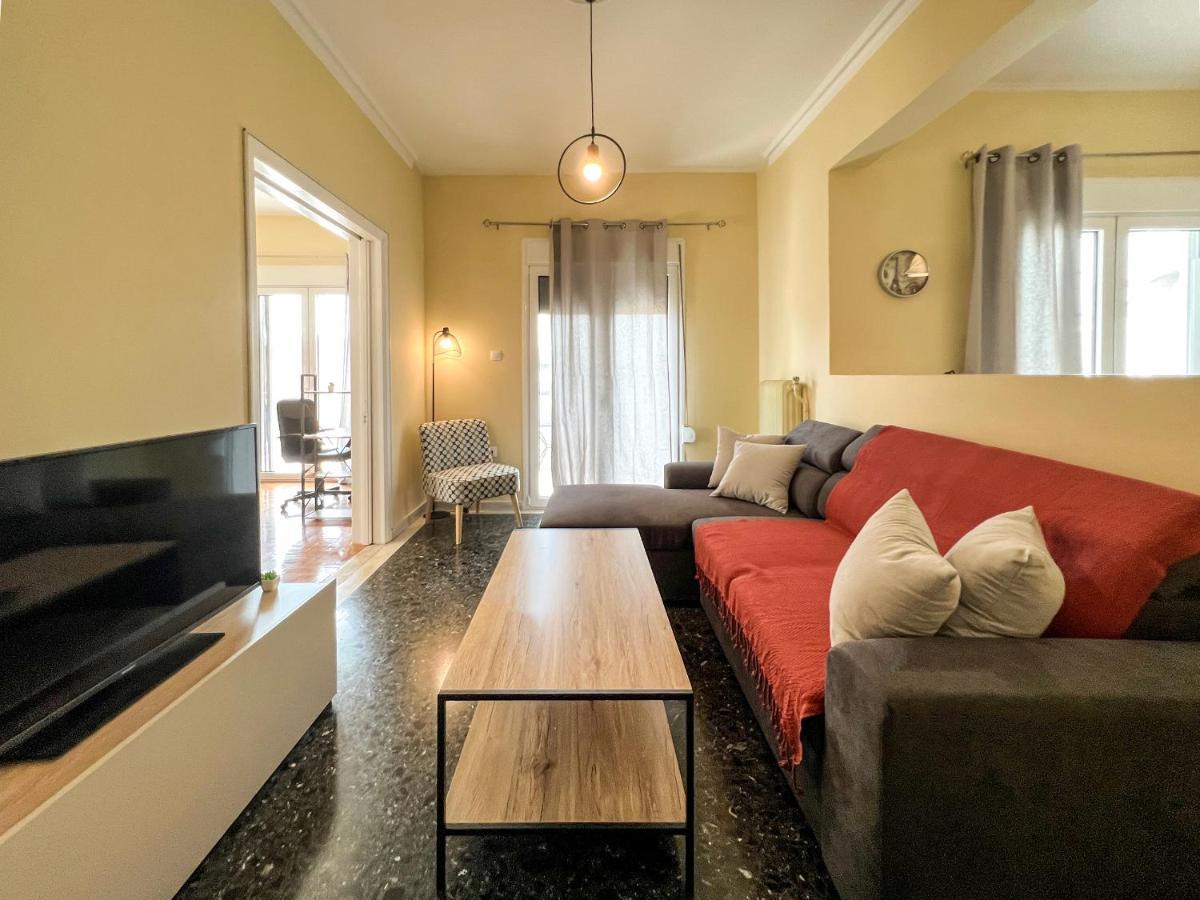 Chiou Spacious 90Sqm Apt In אתונה מראה חיצוני תמונה