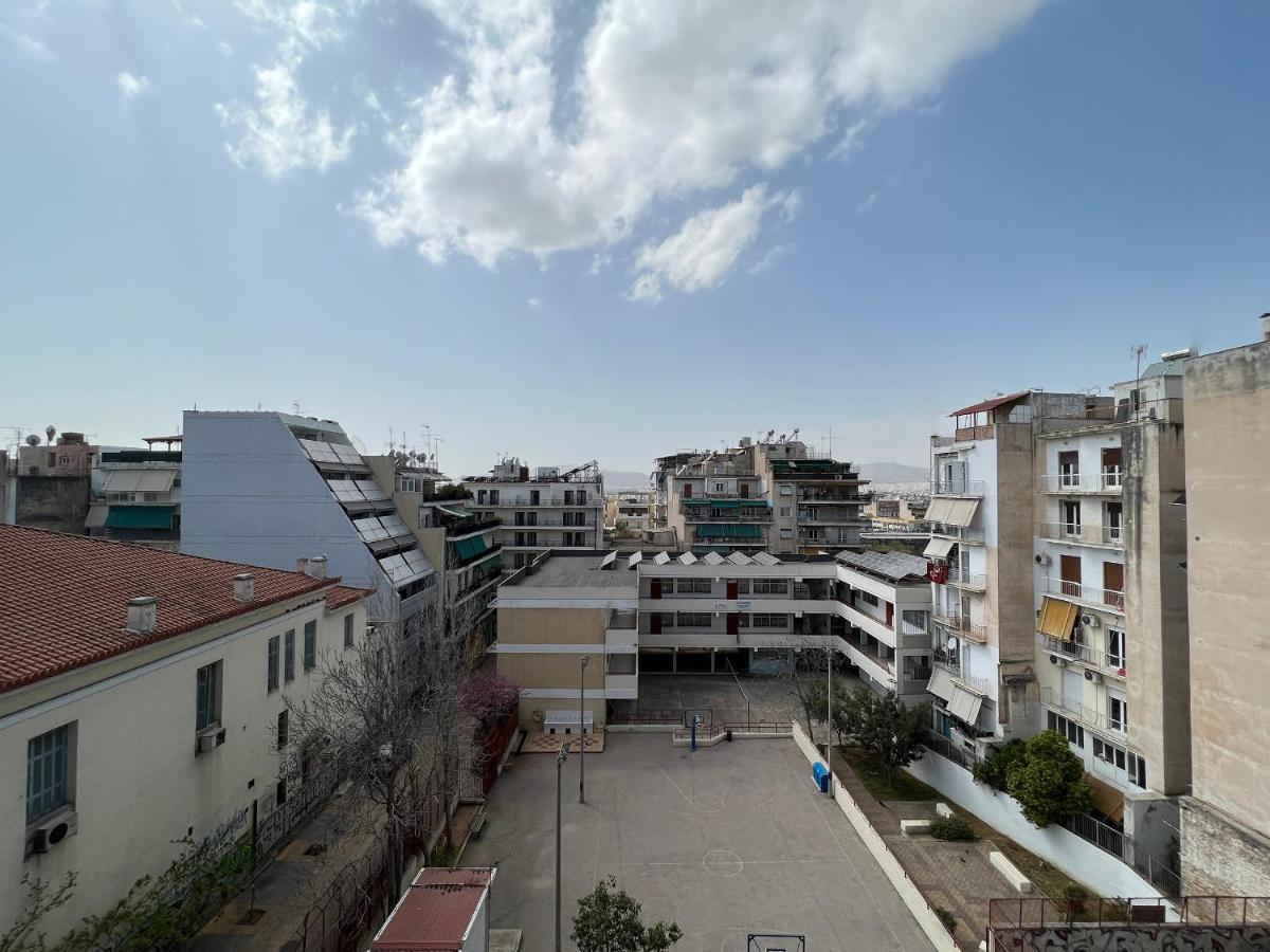 Chiou Spacious 90Sqm Apt In אתונה מראה חיצוני תמונה