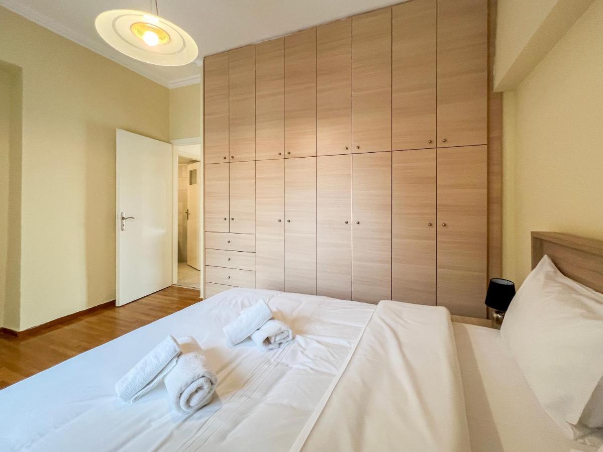 Chiou Spacious 90Sqm Apt In אתונה מראה חיצוני תמונה