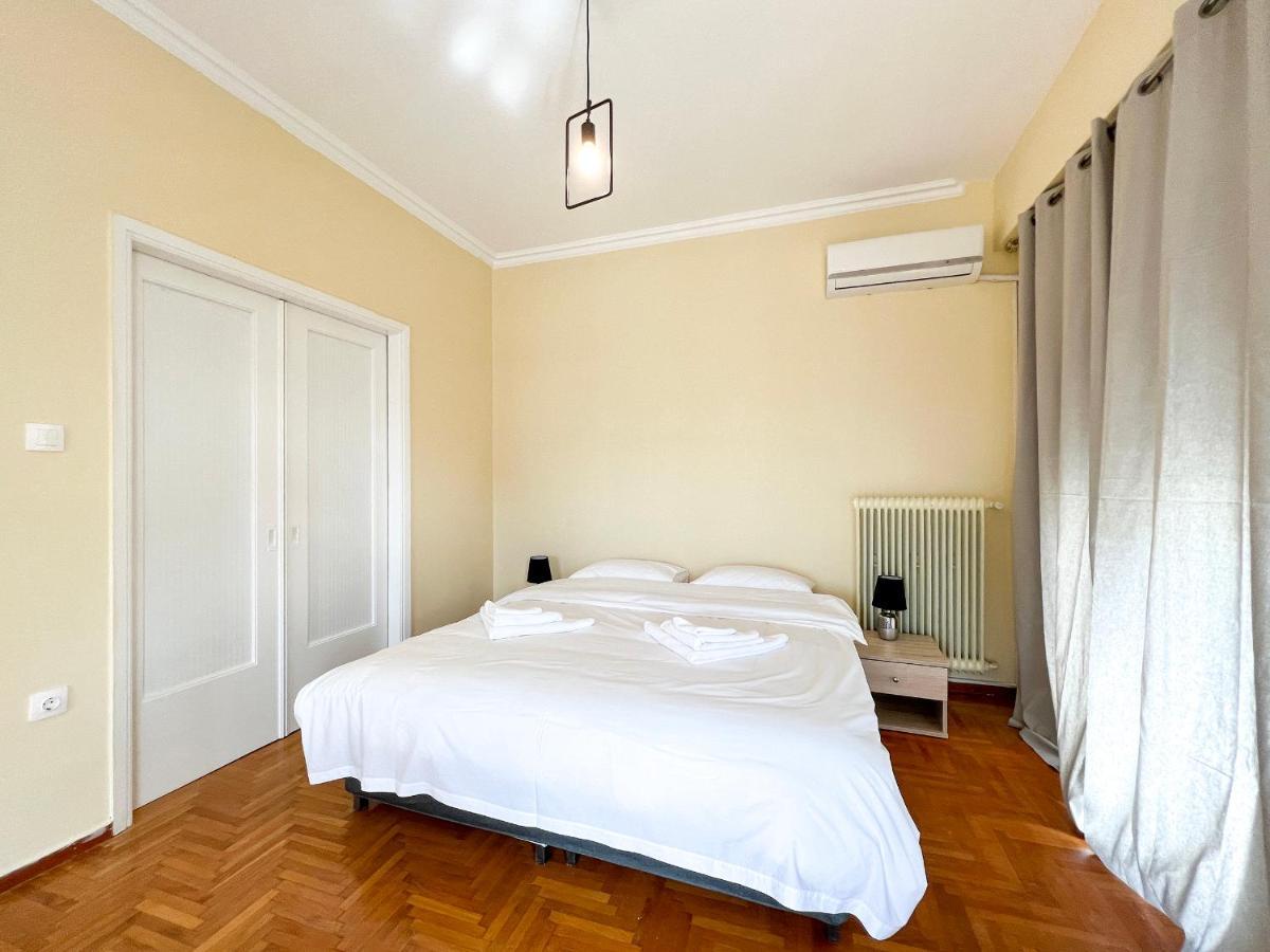Chiou Spacious 90Sqm Apt In אתונה מראה חיצוני תמונה
