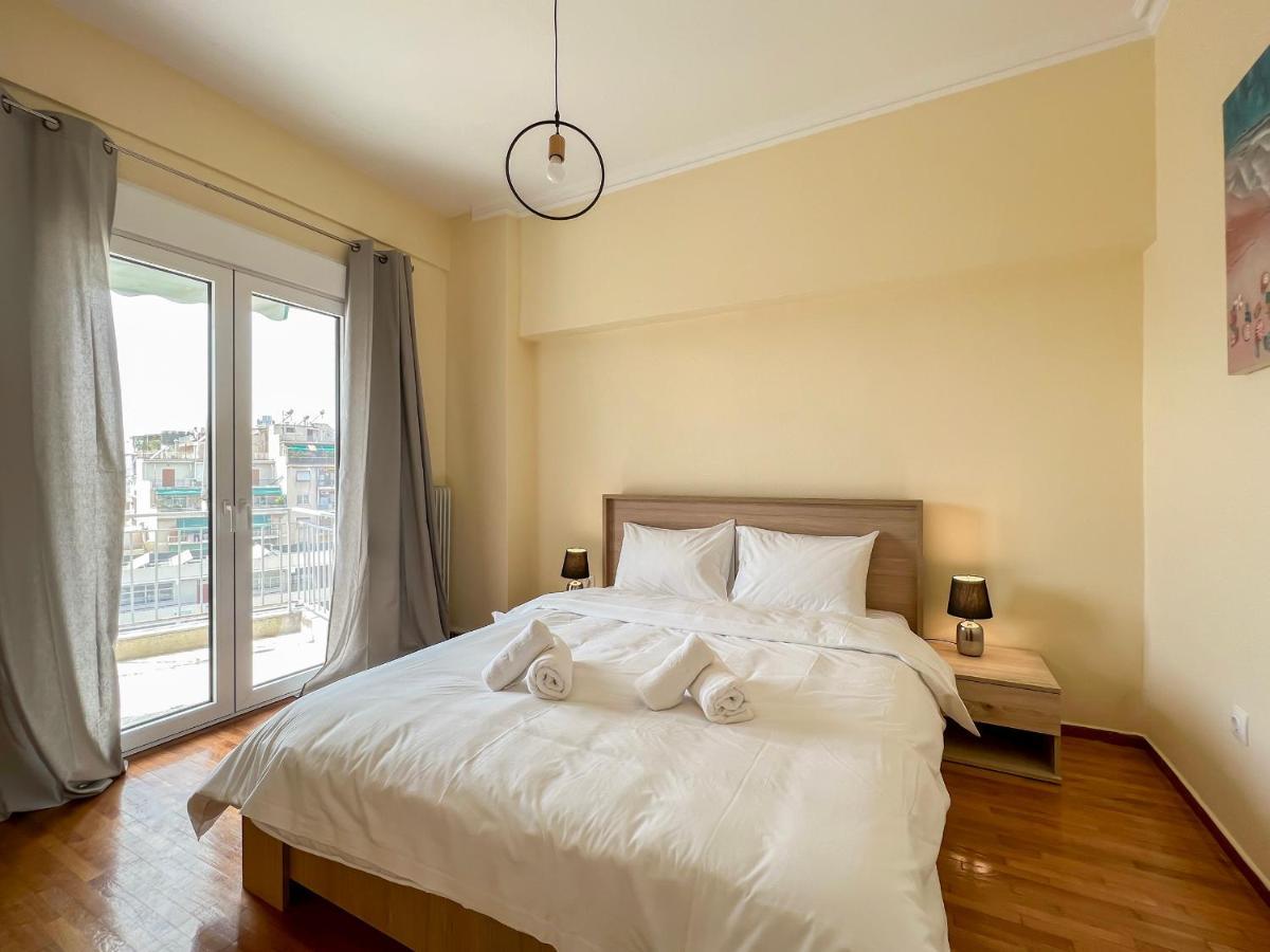 Chiou Spacious 90Sqm Apt In אתונה מראה חיצוני תמונה