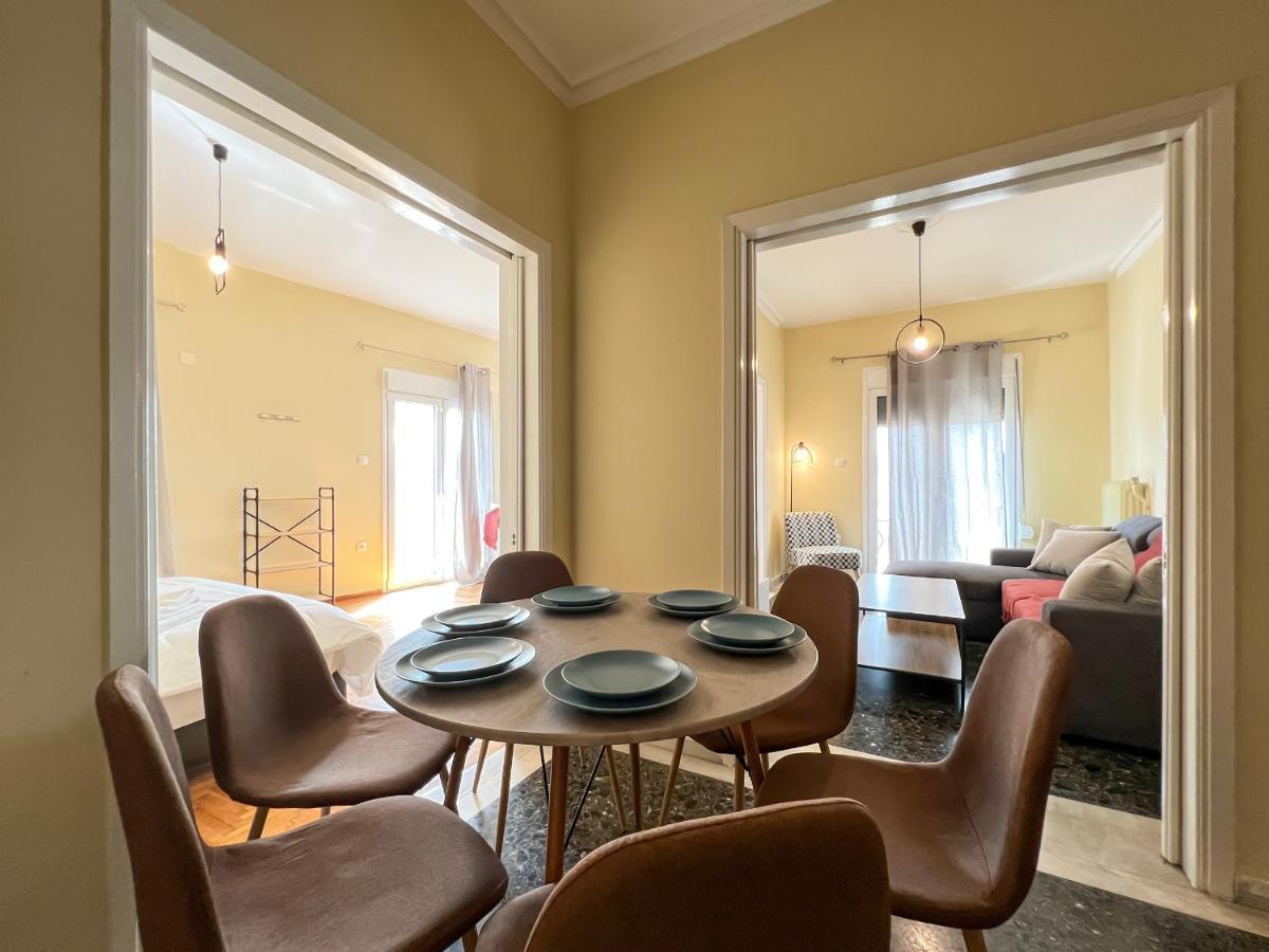 Chiou Spacious 90Sqm Apt In אתונה מראה חיצוני תמונה