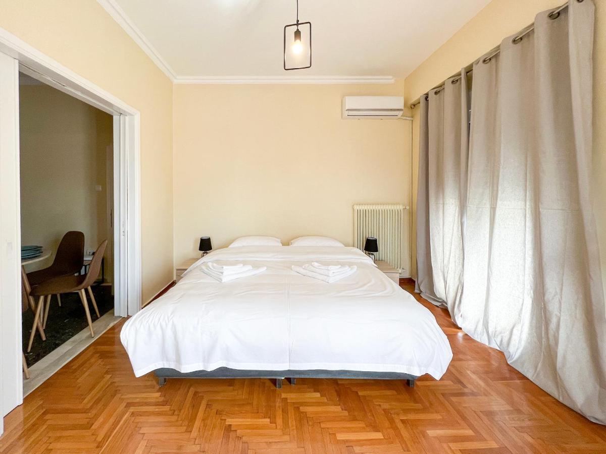 Chiou Spacious 90Sqm Apt In אתונה מראה חיצוני תמונה